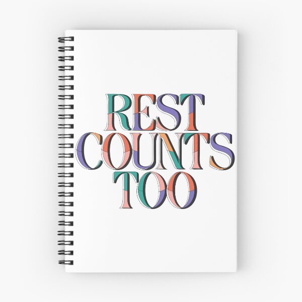 Item preview, Rest Counts Too designed and sold by NextLevelThread.
