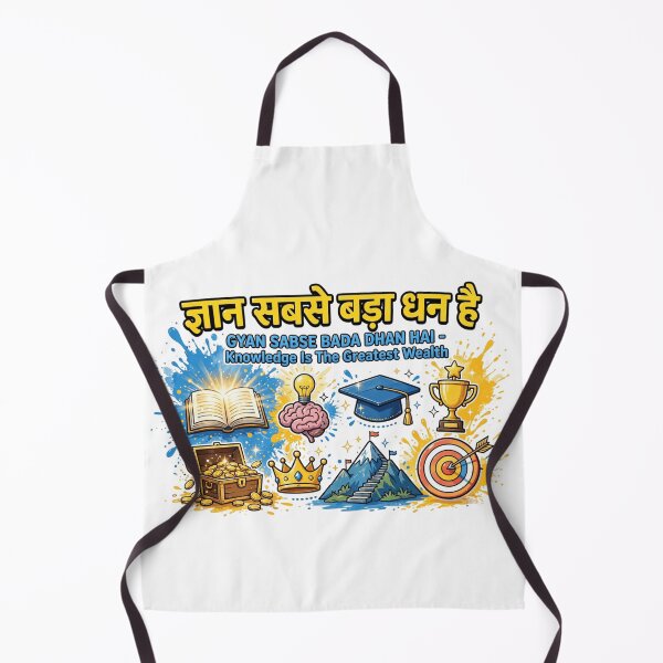 Item preview, Gyan Sabse Bada Dhan Hai - Knowledge Is Greatest Wealth Hindi Quote designed and sold by prithvi chand.