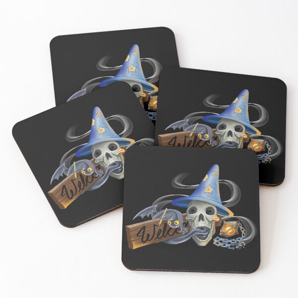 Item preview, Cursed sing halloween welcome designed and sold by Konopikyu.