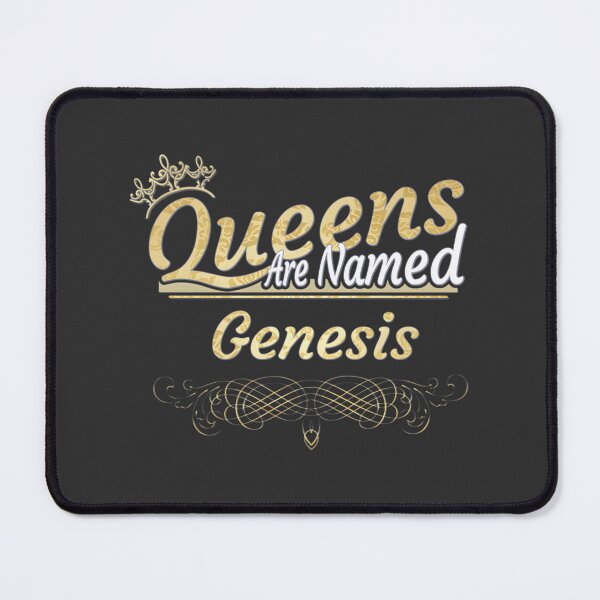 Item preview, Queens Are Named Genesis Custom Personalized Girl Name Gift | Limited Edition designed and sold by keithnoir.