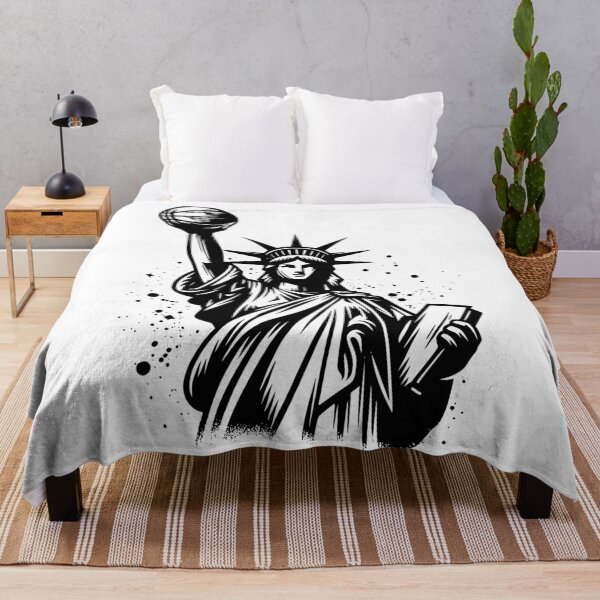 Item preview, Lady liberty holding up a basketball classic t-shirts stickers designed and sold by Knowvhere.