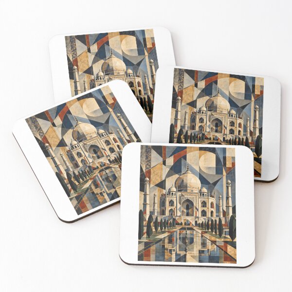 Item preview, Taj Mahal in Facets: Geometric India designed and sold by aishow.