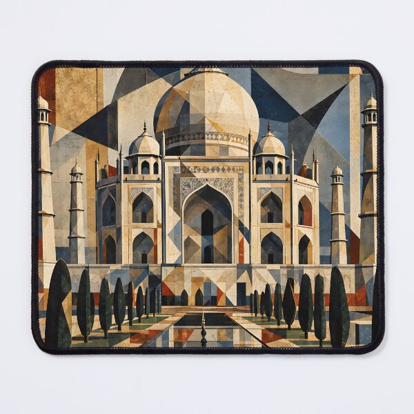 Item preview, Taj Mahal in Facets: Geometric India designed and sold by aishow.