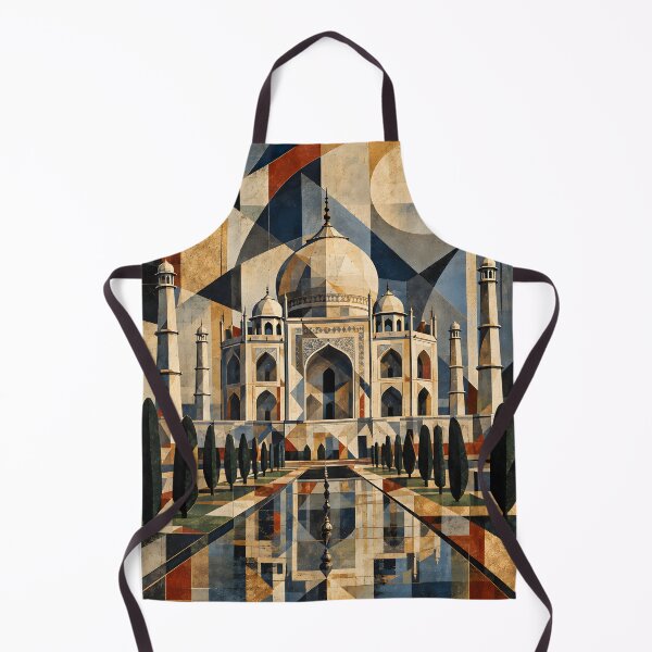 Item preview, Taj Mahal in Facets: Geometric India designed and sold by aishow.
