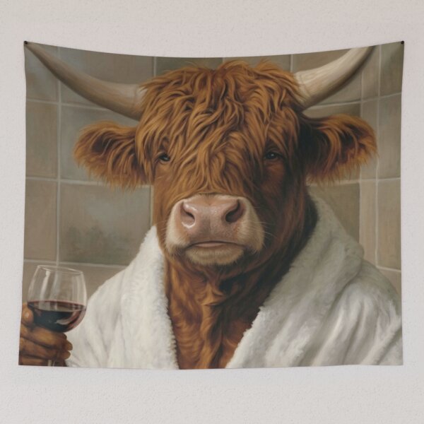 Item preview, Scottish Humour Slang Highlands Scotland Original Custom Vintage Poster Wall Art Design Pillow Gift designed and sold by Cool Robot Bro..