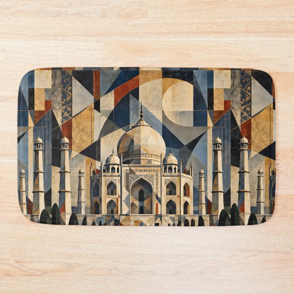 Item preview, Taj Mahal in Facets: Geometric India designed and sold by aishow.