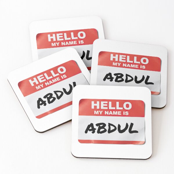 Item preview, Hello My Name Is Abdul designed and sold by VFXguy.