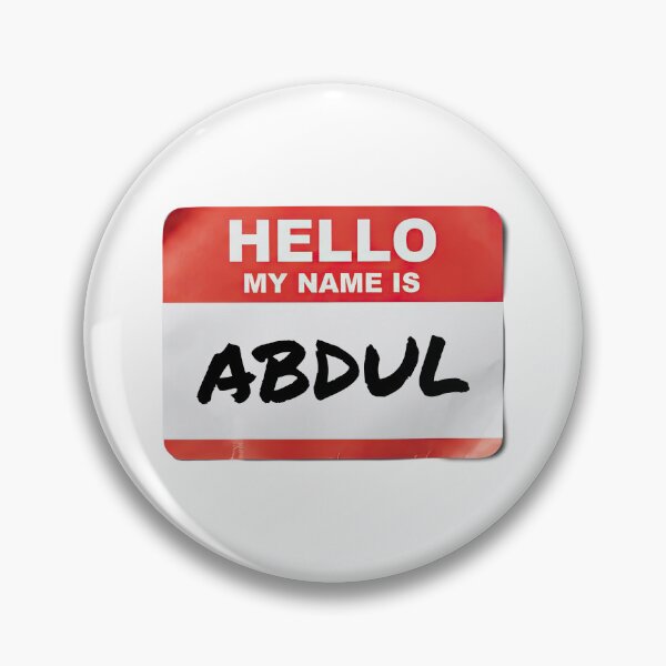 Item preview, Hello My Name Is Abdul designed and sold by VFXguy.