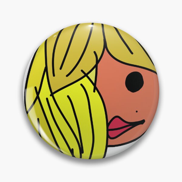 Item preview, Blonde Pop Art Portrait Minimalist Female designed and sold by ZMKAndInk.