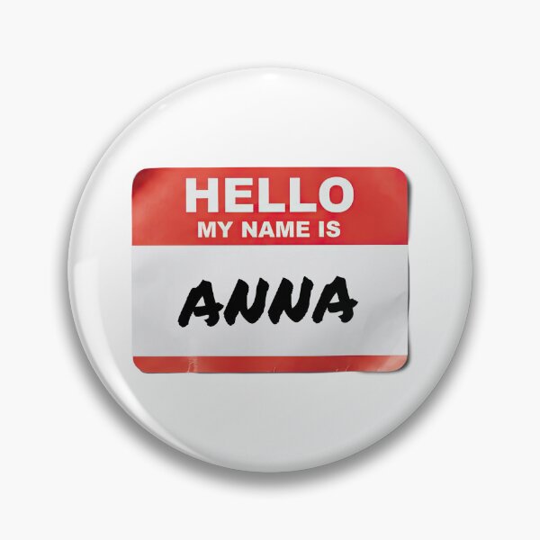 Artikelvorschau, Hallo, mein Name ist Anna. entworfen und verkauft von VFXguy.