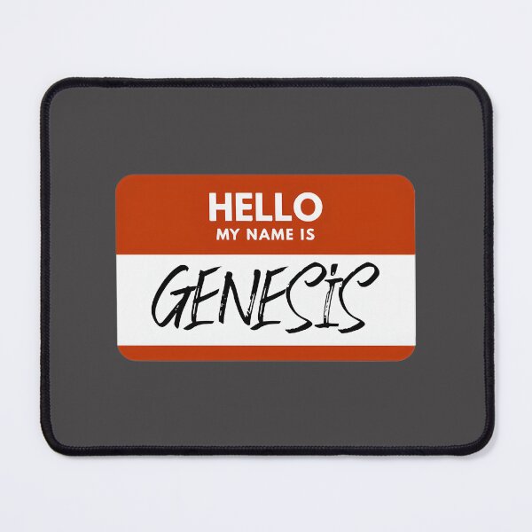 Item preview, Genesis Name Red Nametag Label Design | Best Gift designed and sold by keithnoir.