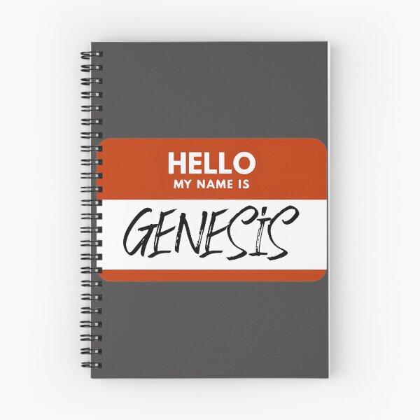 Item preview, Genesis Name Red Nametag Label Design | Best Gift designed and sold by keithnoir.