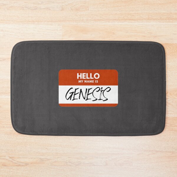 Item preview, Genesis Name Red Nametag Label Design | Best Gift designed and sold by keithnoir.