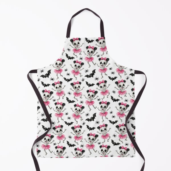 Item preview, Pink Ballerina Skeleton Halloween Pattern designed and sold by NadinArtStudio.