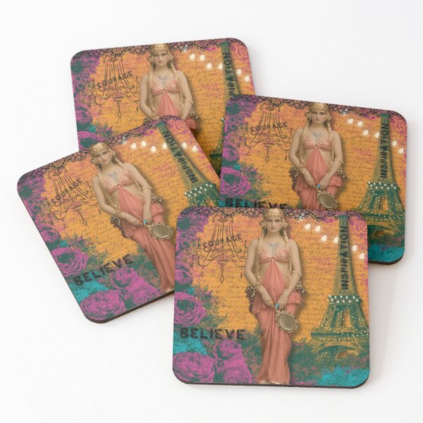 Item preview, "Courage, Inspiration, Believe" Flapper designed and sold by AsheDinaArt.