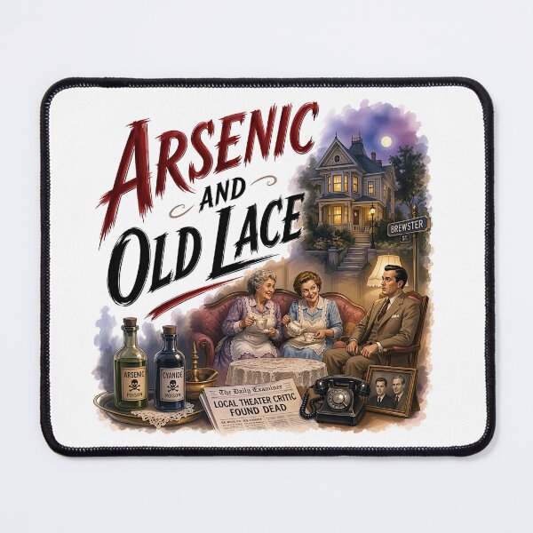 Item preview, Arsenic and Old Lace designed and sold by Lyric Vault - Rock on.