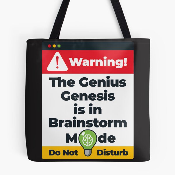 Item preview, Genius Brainstorm Mode Activated - Creative Idea Generator | ⭐⭐⭐⭐⭐ Best Seller designed and sold by keithnoir.