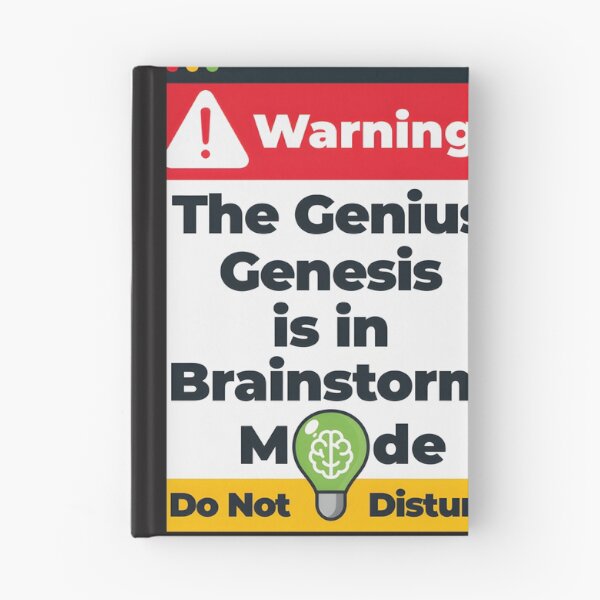 Item preview, Genius Brainstorm Mode Activated - Creative Idea Generator | ⭐⭐⭐⭐⭐ Best Seller designed and sold by keithnoir.