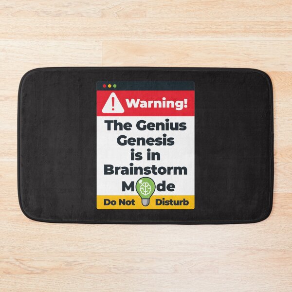 Item preview, Genius Brainstorm Mode Activated - Creative Idea Generator | ⭐⭐⭐⭐⭐ Best Seller designed and sold by keithnoir.