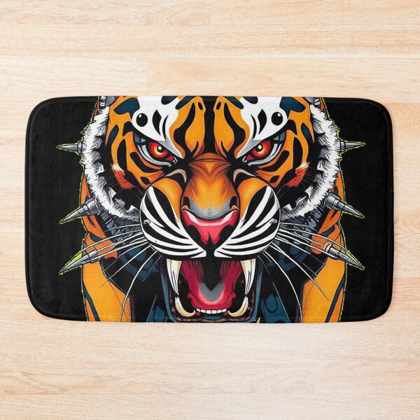 Item preview, Cyborg Tiger – Retro Comic Style designed and sold by Benito Del Ray.