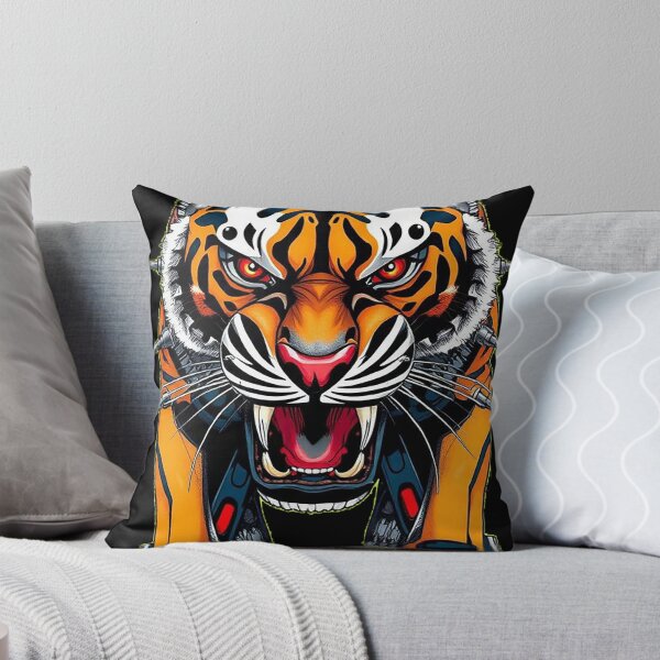 Item preview, Cyborg Tiger – Retro Comic Style designed and sold by Benito Del Ray.