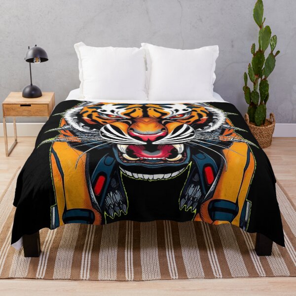 Item preview, Cyborg Tiger – Retro Comic Style designed and sold by Benito Del Ray.