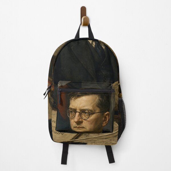 Item preview, Modern Symphony Master: Dmitri Shostakovich Vintage Oil Painting - Piano & Orchestra Legacy designed and sold by DoReMiStudio.