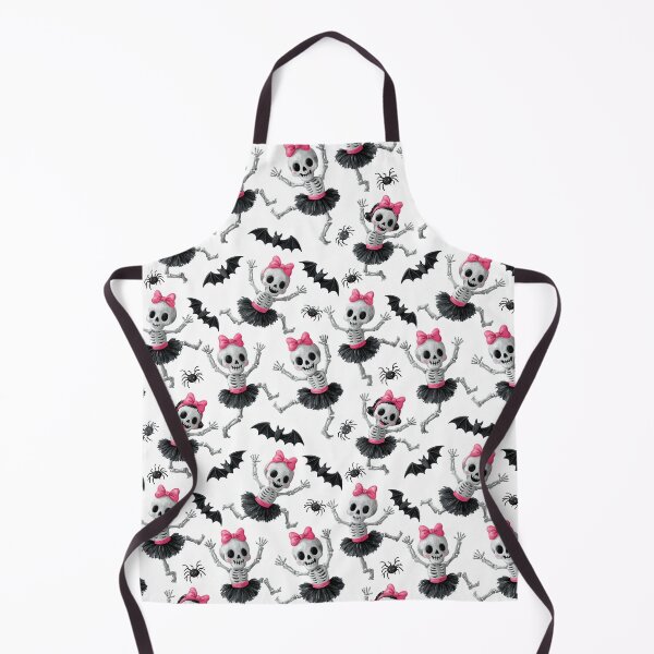 Item preview, Dancing Skeleton Ballerinas Halloween Pattern designed and sold by NadinArtStudio.