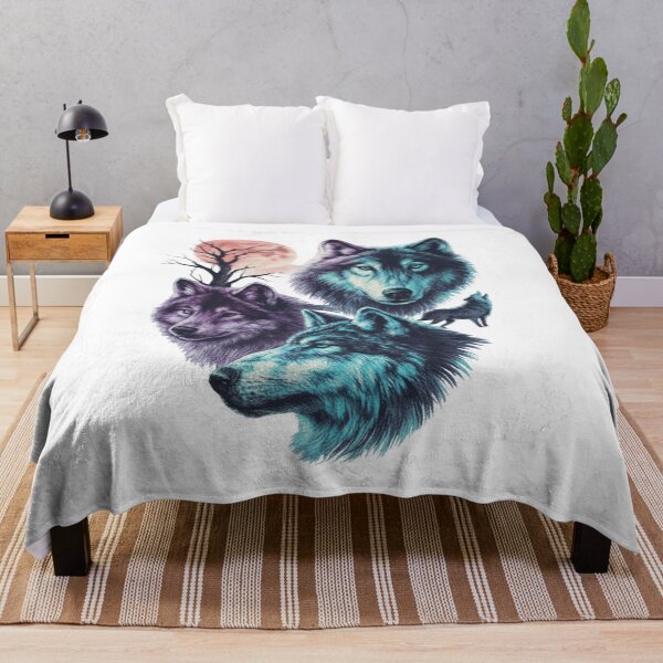 Item preview, Wolf Vintage 90s Graphic Style designed and sold by DesignDenDo ⭐⭐⭐⭐⭐.