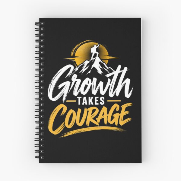 Item preview, Growth Takes Courage  Motivational Climbing Quote Design designed and sold by v6ziix.