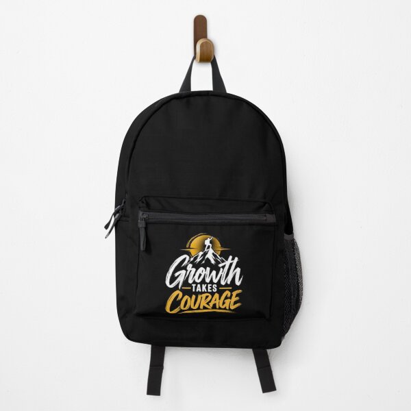 Item preview, Growth Takes Courage Motivational Climbing Quote Design designed and sold by v6ziix.