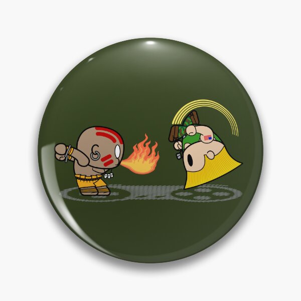 Item preview, Dhalsim vs Guile designed and sold by Bien-o-No.