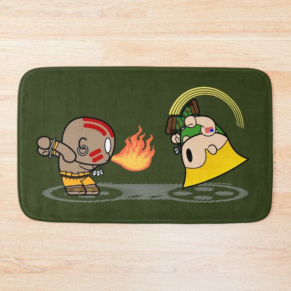 Item preview, Dhalsim vs Guile designed and sold by Bien-o-No.
