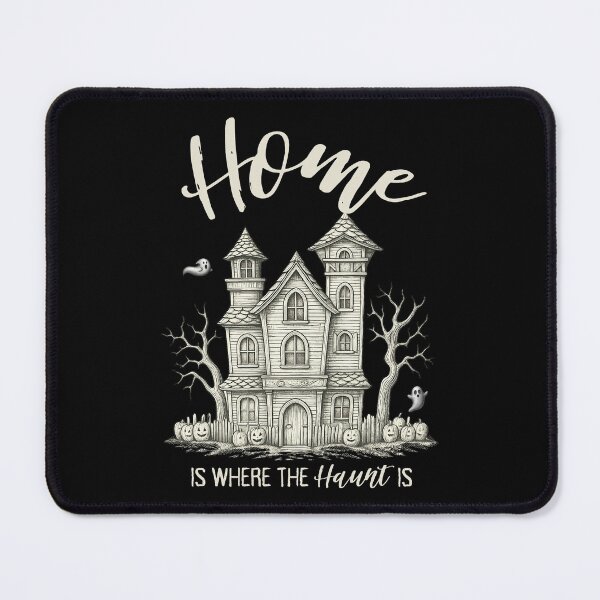 Item preview, Home Is Where The Haunt Is | Spooky Haunted House | Light Ink Edition designed and sold by SunandShade.