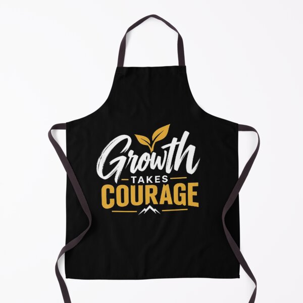 Item preview, Growth Takes Courage – Motivational Climbing Quote Design designed and sold by v6ziix.