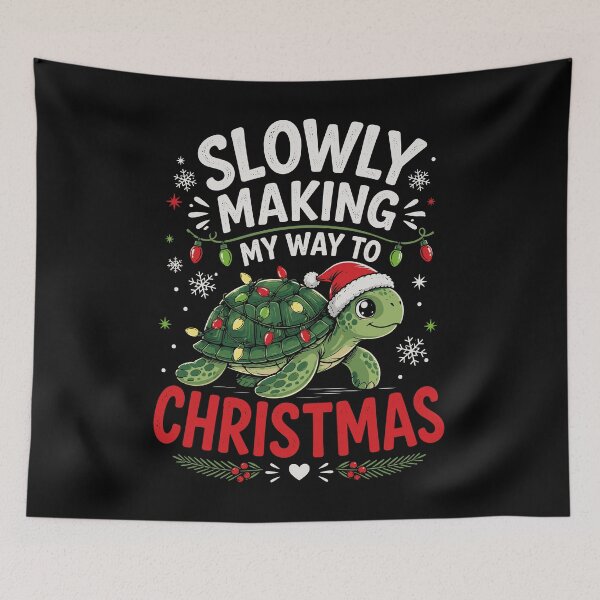 Item preview, Slowly Making My Way to Christmas – Funny Christmas Holiday Quote designed and sold by mraihan.