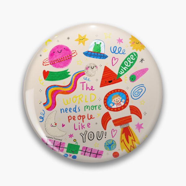 Item preview, The World Needs More People Like You Cute Space Adventure Design designed and sold by Lexalion.