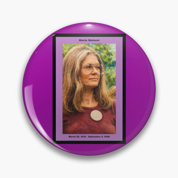Item preview, Beautiful Tribute Painting to Honor Gloria Steinem American Activist and Journalist designed and sold by Halifaxartguy.