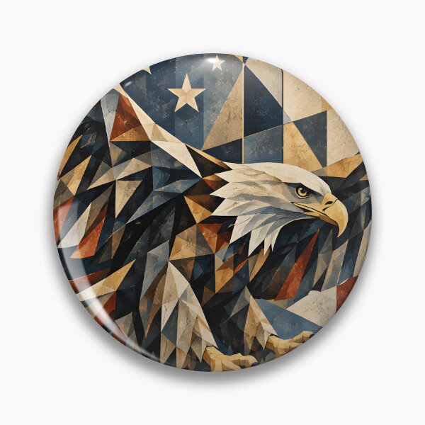 Item preview, Eagle of the Nation: Flag in Flight designed and sold by aishow.