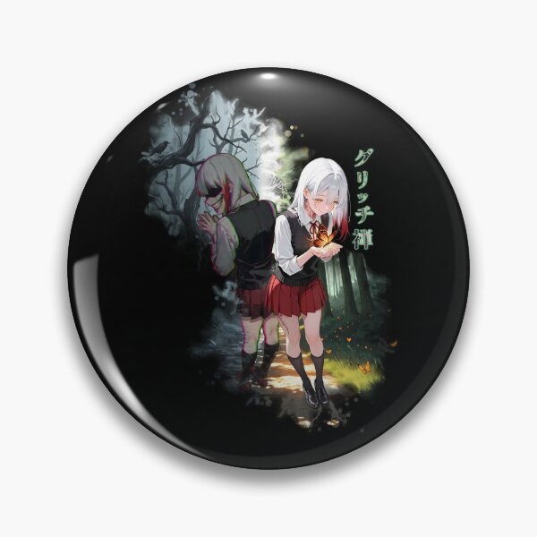 Item preview, Yuri - Schoolgirl Anime Glitch Horror designed and sold by GlitchZen.