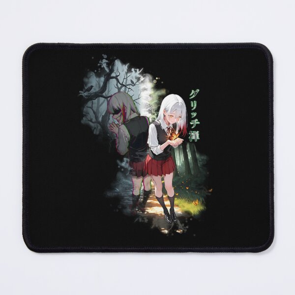 Item preview, Yuri - Schoolgirl Anime Glitch Horror designed and sold by GlitchZen.