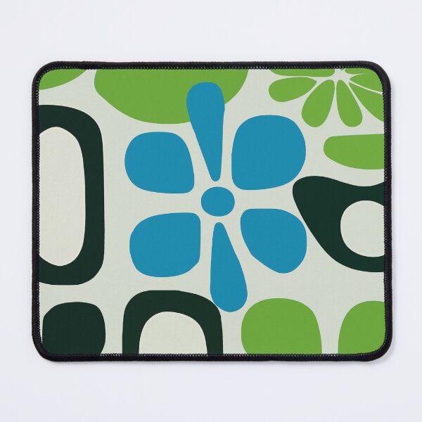 Item preview, Groovy Nordic Garden – Retro Mod Floral Pattern designed and sold by Louise Wersäll.