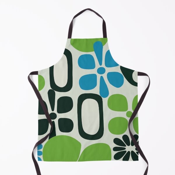Item preview, Groovy Nordic Garden – Retro Mod Floral Pattern designed and sold by Louise Wersäll.