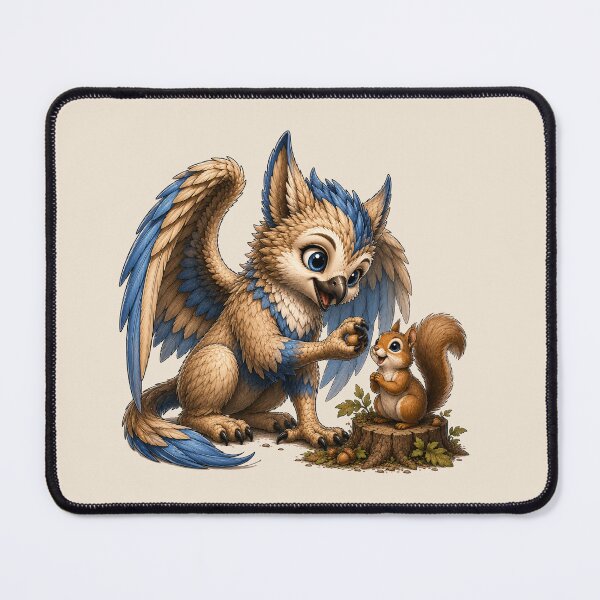 Item preview, Baby Griffin and Squirrel Friends designed and sold by Hatchling Hollow.