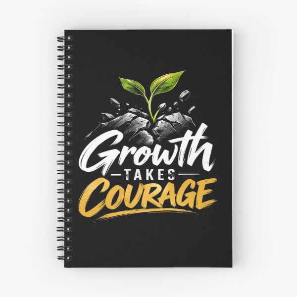 Item preview, Growth Takes Courage  Motivational Climbing Quote Design designed and sold by v6ziix.