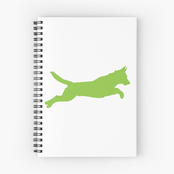 Item preview, Dock Diving Belgian Malinois Silhouette Green designed and sold by KodiakGoods.