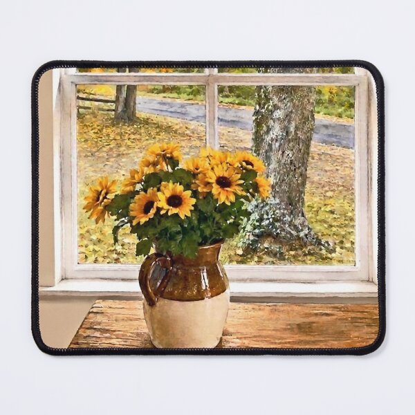 Item preview, Autumn Seen Through a Window designed and sold by Susan Savad.
