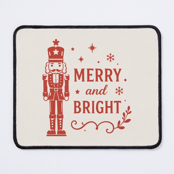 Item preview, Merry And Bright Nutcracker – Vintage Christmas Art designed and sold by Tklezardesigns.