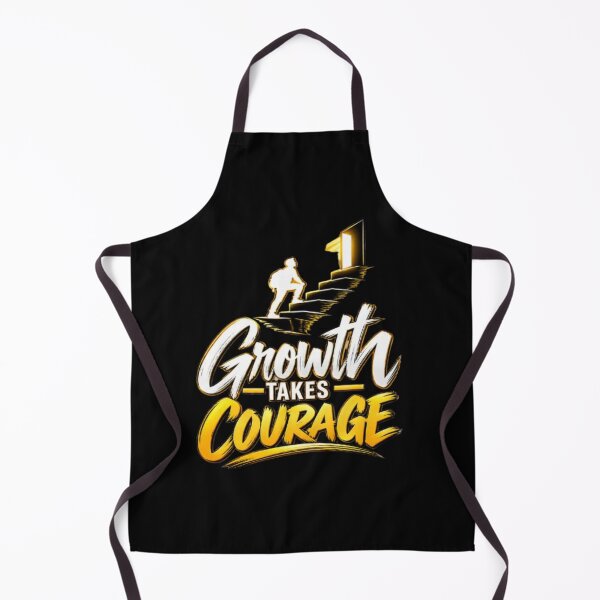 Item preview, Growth Takes Courage – Motivational Climbing Quote Design designed and sold by v6ziix.