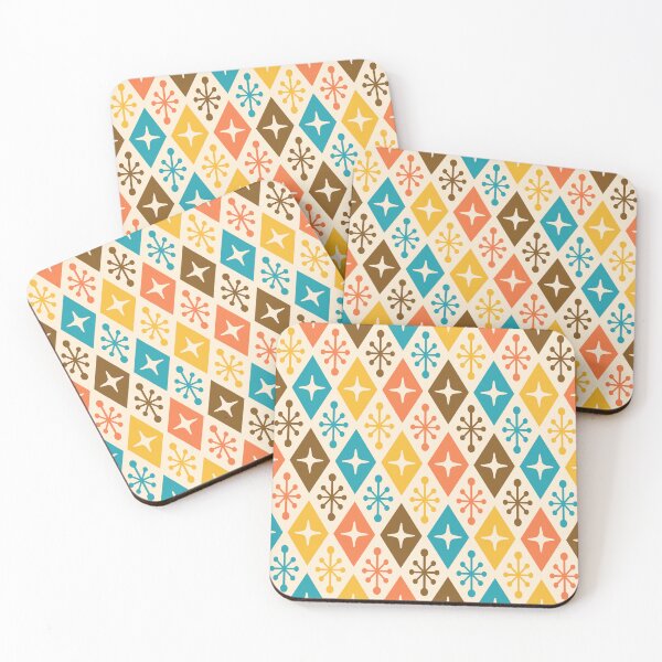 Item preview, Mid Century Modern Retro Starburst Pattern designed and sold by tonymagnerart.
